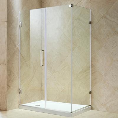 China SeaWin Screen Door Quiet Operation Glass Shower Enclosure Bathroom Shower Enclosure Swinging Glass Enclosure for sale