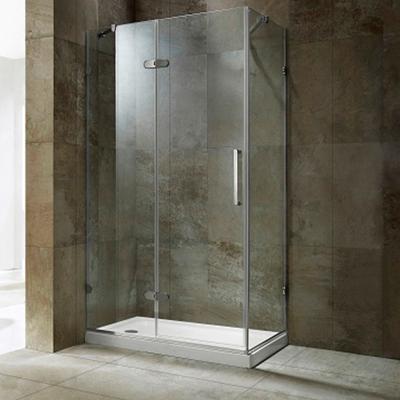 China Quiet Operation SeaWin Almunium Swing Doors Bathroom Shower Room Shower Enclosure Tempered Glass Shower Compartment Enclosure for sale