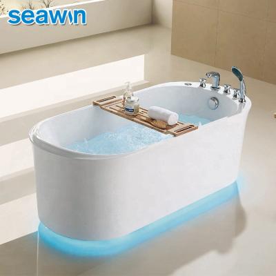 China SeaWin Bathroom Freestanding Fiberglass Bathtub Acrylic Adult Freestanding Bathtub for sale
