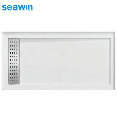 China Modern SeaWin Shower Tray Free Standing Shower Floor Solid Base Base for sale