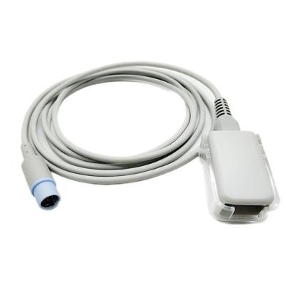 China Drager Spo2 Extension adapter Cable 8pin To DB9 Sensor for sale