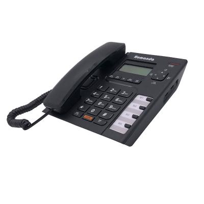China Home / Office / Business Wired Phone One-Button Memory Land Line Attached Phone with Caller ID Home Office Phone with Speed Dial for sale