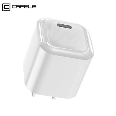 China High Speed Type C USB-C Adapter 18W Wall Charger Usb Wall Charger Cafele PD 18W Charger Adapter Charger for sale