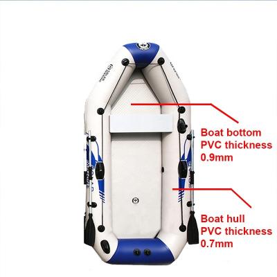China Inflatable Speed Boat Drop Shipping Inflatable Fishing Boat PVC Cheap Price Speed Boat With CE Certificate Air Deck Boat For Lake Drifting for sale