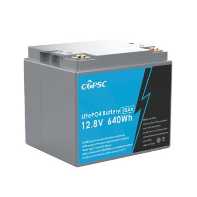 China 12.8V 50Ah lood-lithiumbatterie Te koop