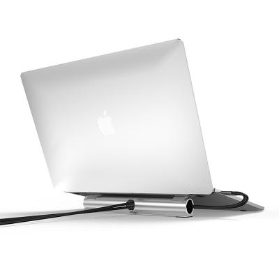 China 15 Zoll legieren personifizierte silberne Gummifarbe des Laptop-Stand-220g zu verkaufen