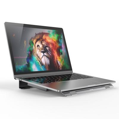 China Aluminiumlegierungs-Laptop-Stand ROHS DV 5V mit Ventilator 1200RPM zu verkaufen