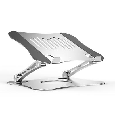 China 15.6inch hoogte Regelbare Ergonomische Laptop Tribune, 740g-Aluminiumlaptop Houder Te koop