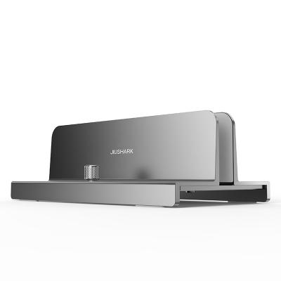China Stärke-Legierungs-vertikaler Laptop-Stand 432g 34mm/aufrechter Computer-Stand zu verkaufen