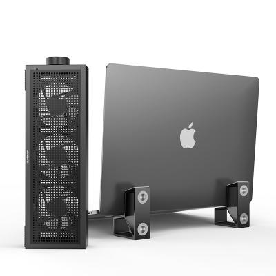 China Laptop-kühlerer Stand der Aluminiumlegierungs-1800RPM, 15 Zoll-Laptop-abkühlende Auflage zu verkaufen