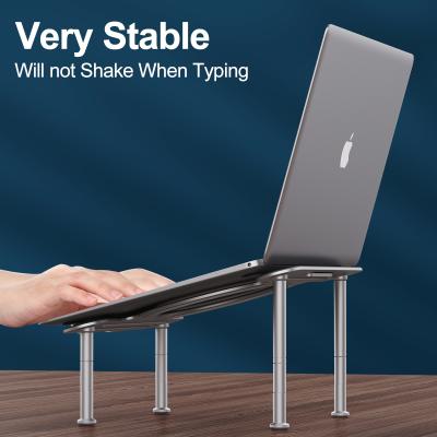 China 3.0mm Dikke Hoogte Regelbare Laptop Lijst, 614g-Laptop Stootbordtribune Te koop