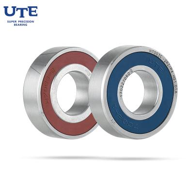 China UTE H7003c H7003ac H7003 P4 High Quality High Speed High Speed Angular Contact Ball Bearing 17*35*10mm for sale