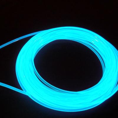 China Car Decoration Theater Glow Soft Fiber Optic Super Bright Plastic Side Glow Fiber Optic Light for sale