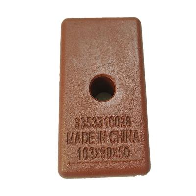 China Truck Chassis Parts &truck Part Spring Block Spring Shim H50h80 For Mercedes Benz Lk 26246x4 Truck Parts 3353 for sale