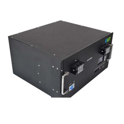 China 48V 100AH Lithium Iron Phosphate Battery in Black for Customized UPS Power Supply for sale