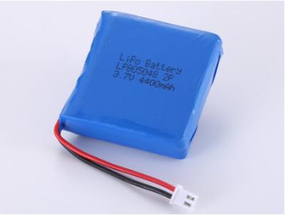 China li ion battery manufacturers LP805048 3.7V 4400MAH Long-Lasting Lithium Polymer Rechargeable Battery for Extreme Temperatures -20C -60C for sale
