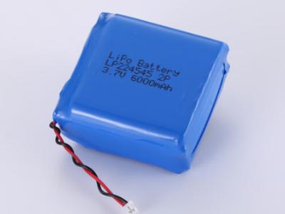 China LP224545 3.7V 6000MAH li ion battery manufacturers Lithium Polymer Rechargeable Battery and Affordable with Sample Support for sale