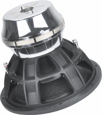 China 12'' Neodyminum Subwoofer, 3000wrms, 4'' voice coil, D1/D2 ohms, freq. response: 38-300Hz, Sensitivity: 87.5dB SP12GN for sale