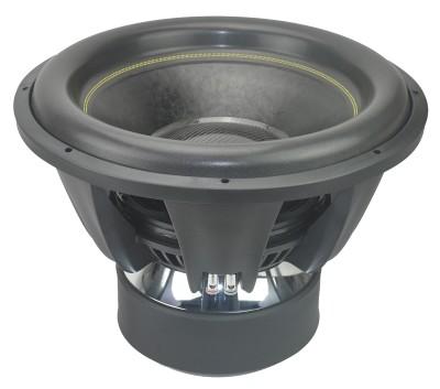 China 15'' Ferrite motor Subwoofer, 3500wrms, 4'' voice coil, D1/D2 ohms, freq. response: 40-300Hz, Sensitivity: 86.2dB sp15 for sale