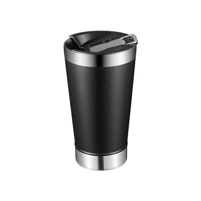 China Creative Simple Wholesale 304 Stainless Steel Gift Beer Mugs Customized Single Layer Insulated Office Water Beer Mug for sale