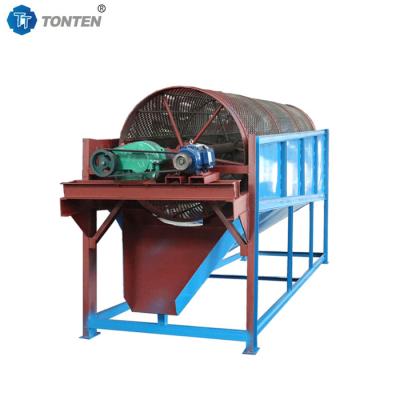China Ore Sand Gravel Pebbles Screen Separation Machine Shaftless Drum Screen for sale