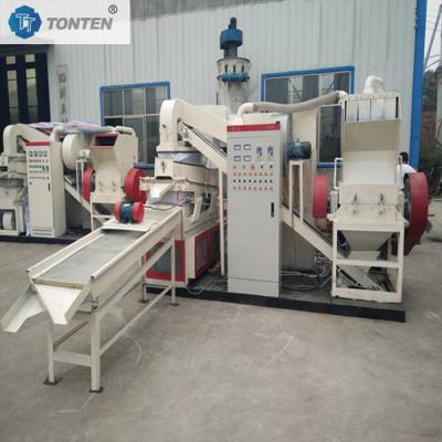 China Copper Cables Granulator Machine Copper Coated Wire Sorting Strip Line for sale