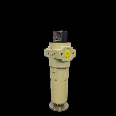 China Zylinder aus Edelstahl und Doule Unterstützung Aluminium Druckluftfilter 1/2 Zoll NPT Inlet/Outlet Verbindung Industrie zu verkaufen
