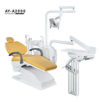 China Foshan Dental Ergonomic Dental Chair Portable High Quality Hot Sale Electricity AY-A2000-CA208 for sale