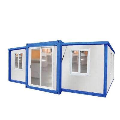 China Modern Prefab Sandwich Panel 20ft/40ft Steel Structure Extendable Container House 2 Bedroom Movable Homes For Sale for sale