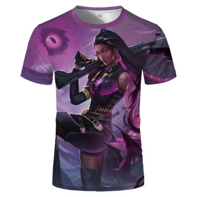 China Good Selling Workout Breathable Printed O Neck Fashion T Shirt For Man&kids T Shirts Boys for sale