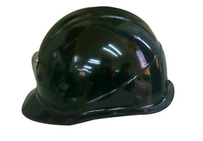 China Cor dada forma chapéu do preto do capacete do canteiro de obras facilmente ajustável para caber as cabeças à venda