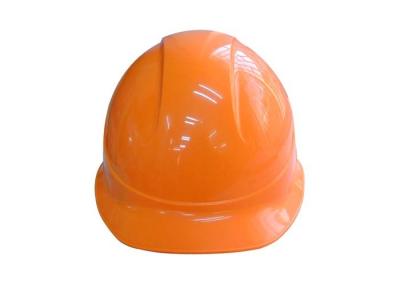 China Desempenho excelente alaranjado da resistência de impacto dos capacetes de segurança da construção à venda