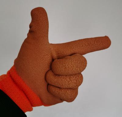 Chine gants protecteurs de travail de latex de norme ANSI de résistance froide de 24cm dehors à vendre