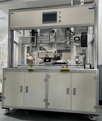 China Food & Beverage Factory Industural machinery sensor semi automatic glue filling machine and welding machine for sale