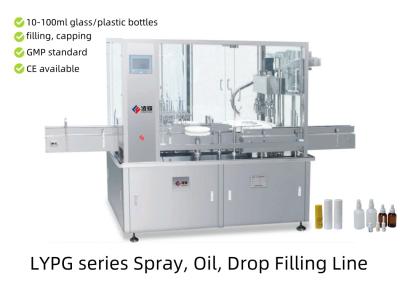 China CBD Oil Filling Machine, Medical Grade Liquid Drop Filling Machine With Piston Pump for sale