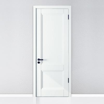 China Modern high density hdf matt melamine finish door skin 3mm for sale