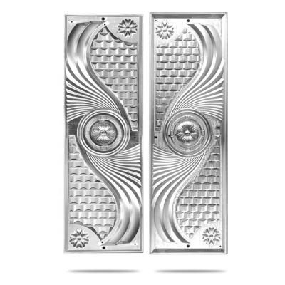 China New Mold Steel Embossed Steel Cold Rolled Metal Door Skin Galvanized For Security Door for sale