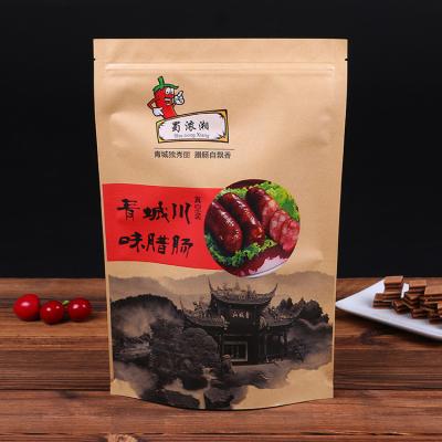 China Ziplock Recyclable Custom Food Wrapping Paper Food Bag Snack Bag Factory Wrapping Paper Window Bag Direct Holder for sale