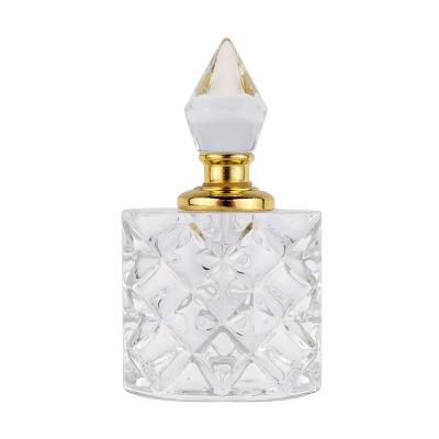 China China factory direct sale cheap personal care and wedding favor crystal glass perfume bottles for sale