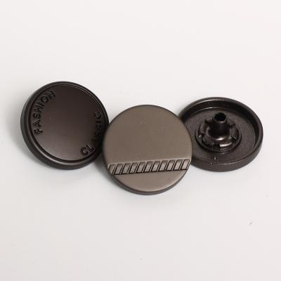 China Sustainable Manufacturer factory price custom size and logo metal press snap button for sale