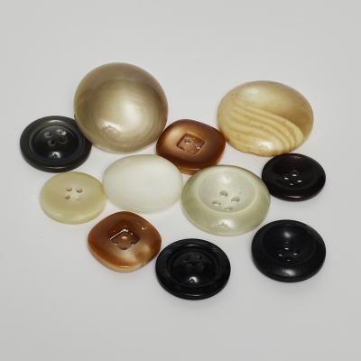 China Other Manufacturer factory price custom size and logo plastic pearl buttons 15mm & resin buttons for sale
