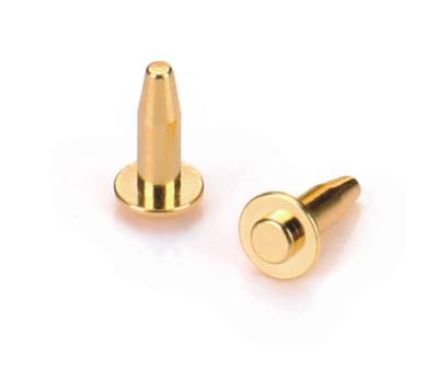 China 2.0mm H3.8mm Pogo Pin Connector SMD Type Metal Pogo Pin Pad Customize Diameter for sale