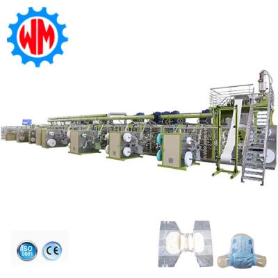 China 2025 New Full Automatic Adult Diaper Making Machine with Precise Control Global Export for sale