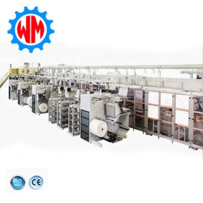 China Intelligent Adult Diaper Making Machine 380V 50Hz Adult Diaper Manufacturing for sale