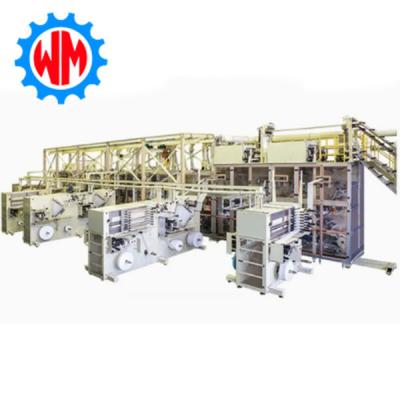China Adult Diaper Making Equipment 300pcs/Min Diaper Manufacturing Machine For Sale for sale