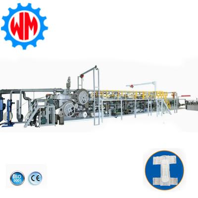 China High Speed Stable 350PCS/Minute Adult Diaper Making Machine with CE for sale