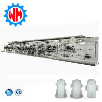 China 1200PCS/Minute Sanitary Napkin Production Line with Best After-Sales Service for sale
