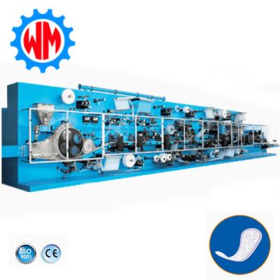 China Full Servo Sanitary Napkin Making Machine Manufacturing Line with CE for sale