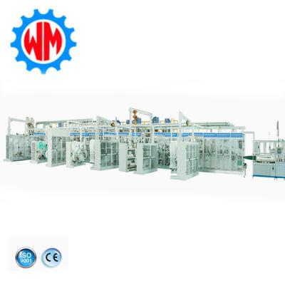 China Panty Liner Making Machine PLC Control Underpad Manufacturing Machine for sale