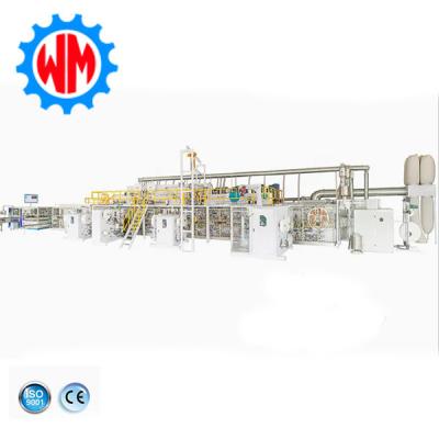 China Advanced Panty Liner Machine High Efficiency CE Underpad Making Machine for sale